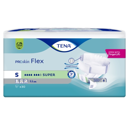 TENA Flex Super jostiņbikses S izmērs, 30 gab.