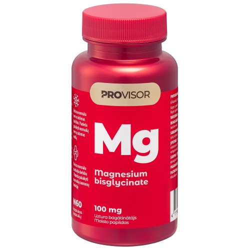 PROVISOR Magnesium 100 mg kapsulas, 60 gab.