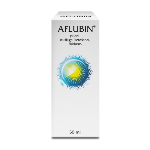 Aflubin pilieni iekšķīgai lietošanai, šķīdums 50ML