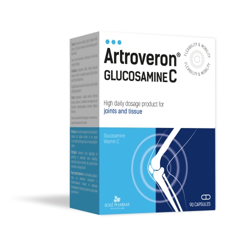 ARTROVERON GLUCOSAMINE C CPS N90