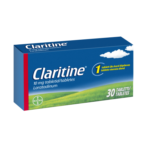 CLARITINE 10MG TABLETES N30