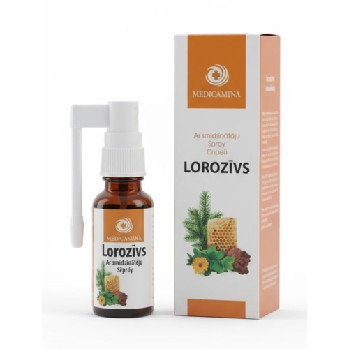 LOROZĪVS aerosols kaklam, 20 g.