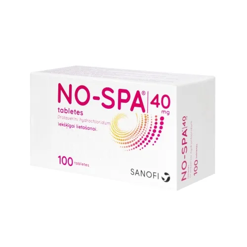 NO-SPA® 40 mg tabletes, 100 gab