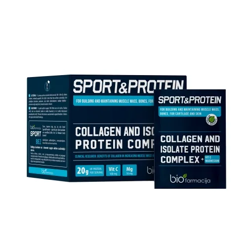 SPORT&PROTEIN pulveris, 28 gab.