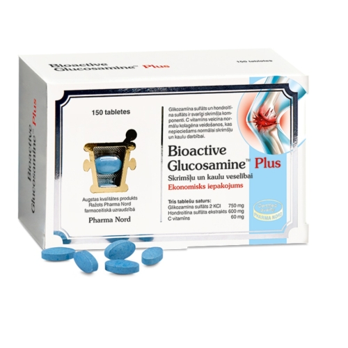 BIOACTIVE GLUCOSAMINE PLUS TABLETES N150