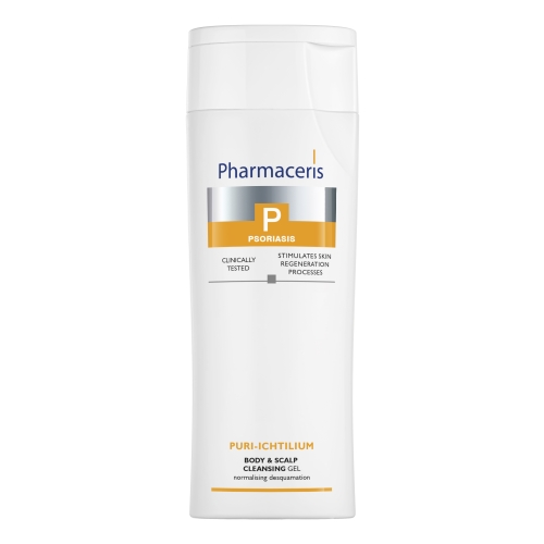 PHARMACERIS P PURI-ICHTILIUM normalizējošs, attīrošs gels ķermenim un galvas ādai, 250 ml