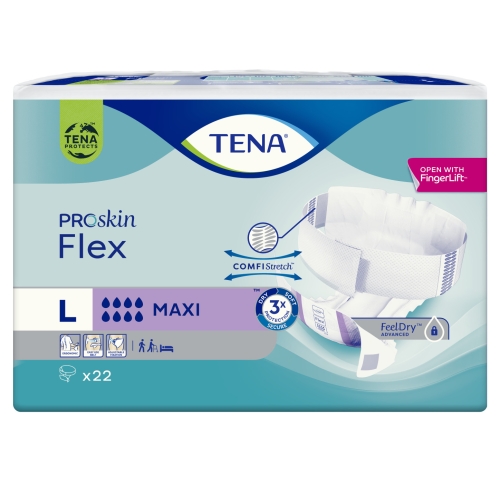 TENA Flex Maxi jostiņbikses L izmērs 22 gab.
