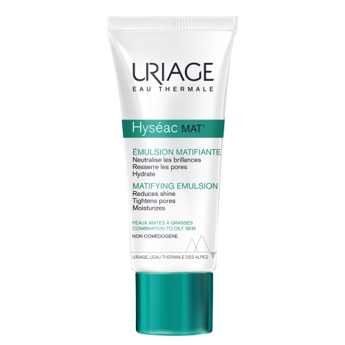 URIAGE Hyseac MAT matēta emulsija, 40 ml