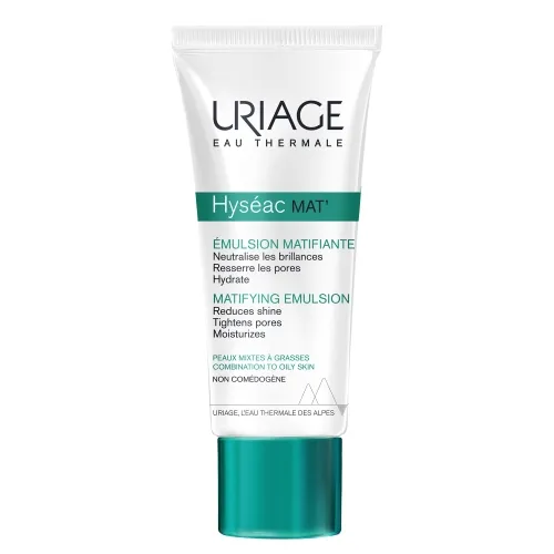 URIAGE Hyseac MAT matēta emulsija, 40 ml