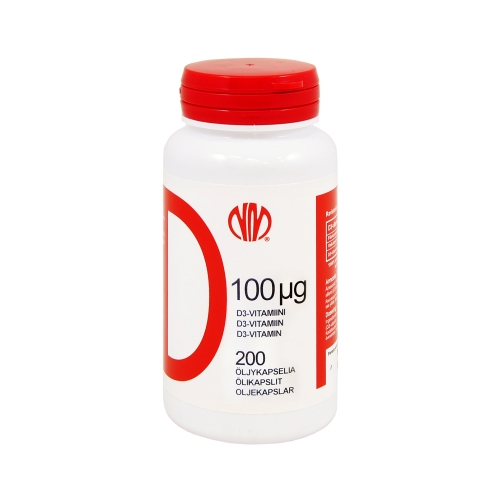 Vitamīns D3 100mkg (4000 Sv) N200
