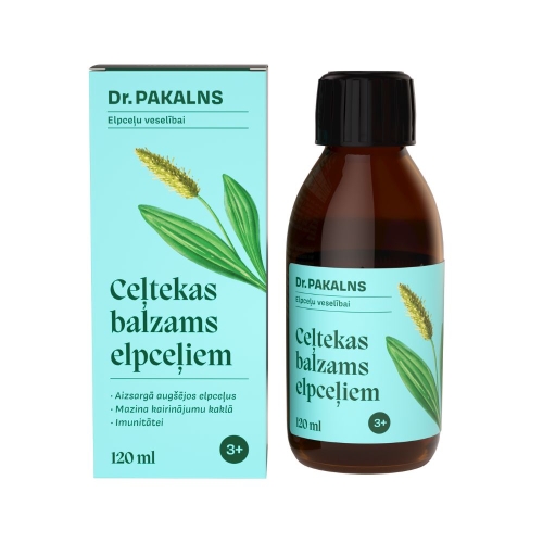 Dr. PAKALNS Ceļtekas balzams elpceļiem 120ml