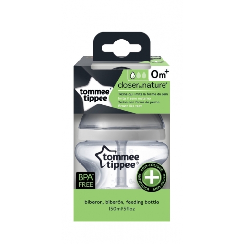 TOMMEE TIPPEE PUDELĪTE PL.SI. 0M+ ANTIKOL 150ML