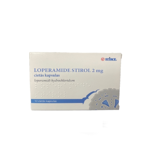 LOPERAMIDE STIROL 2MG KAPSULAS N12