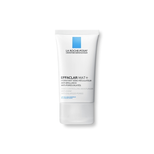 LA ROCHE-POSAY Effaclar Mat+ sebumu regulējošs krēms pret ādas taukaino spīdumu, 40 ml