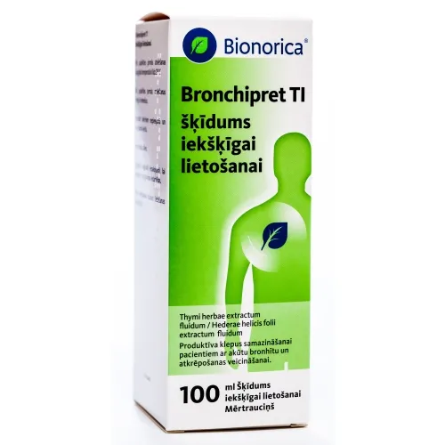 BRONCHIPRET TI šķīdums, 100 ml