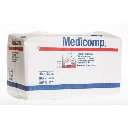 SALVETES MEDICOMP NEAUSTAS 10x10CM N100
