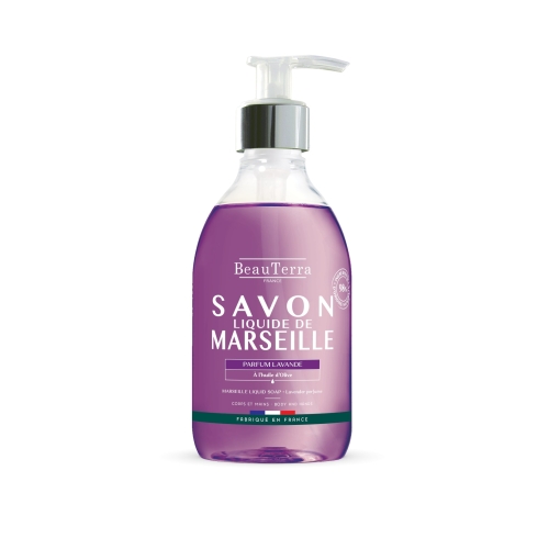 BEAUTERRA lavandas Marseļas šķidrās ziepes, 300 ml