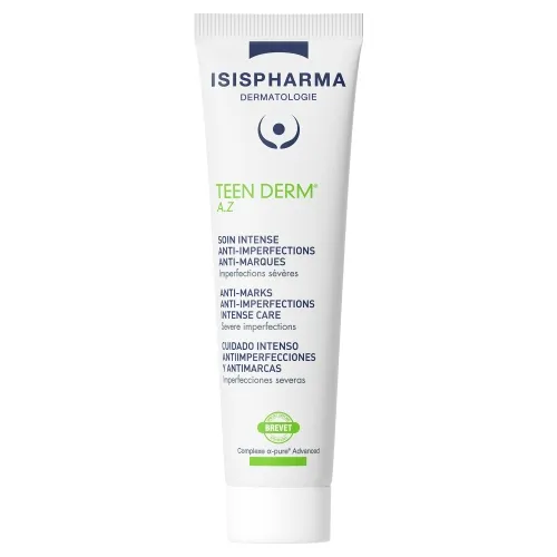 ISISPHARMA Teen Derm A.Z. krēms aknes skartai ādai, 30 ml