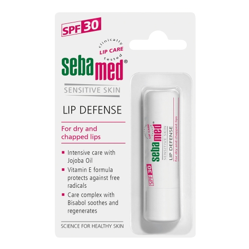 SEBAMED lūpu balzams sausām un sasprēgājušām lūpām, SPF30, 4,8 g
