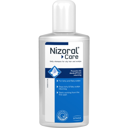 NIZORAL Care šampūns taukainai galvas ādai, 200 ml
