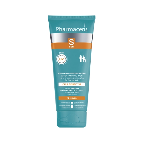 PHARMACERIS S. After Sun Sensitive balzāms pēc sauļošanās, 200 ml