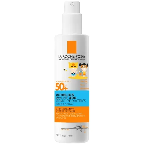 LA ROCHE-POSAY Anthelios izsmidzināms aizsarglīdzeklis bērniem SPF50+, 200 ml