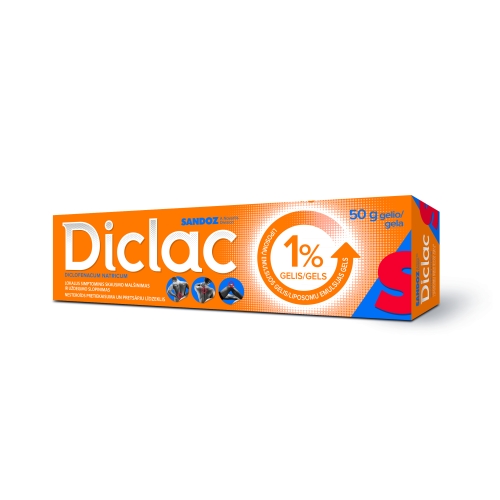 DICLAC 1% GĒLS 50G