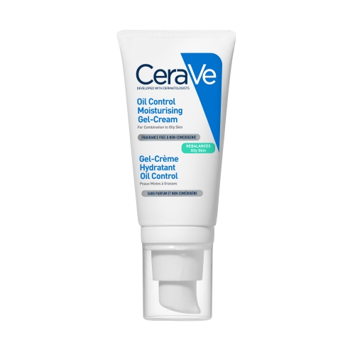 CERAVE mitrinošs gēlveida krēms ar oil control tehnoloģiju jauktai un
