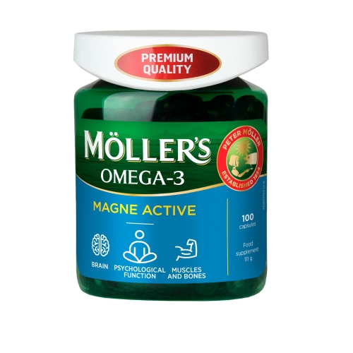 MOLLERS Omega-3 Magne Active N100