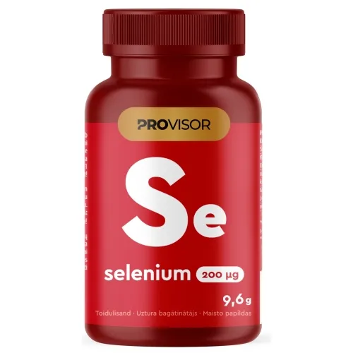 PROVISOR Selēns (Se) 200 mcg tabletes, 60 gab.