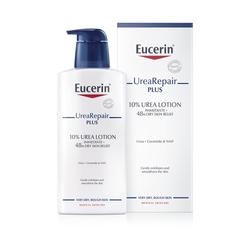 EUCERIN Urea Repair Plus 10% ķermeņa losjons, 400 ml