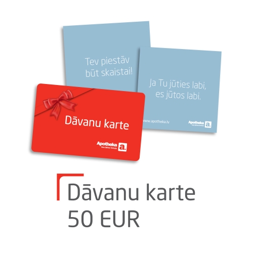 APOTHEKA DĀVANU KARTE 50 EUR