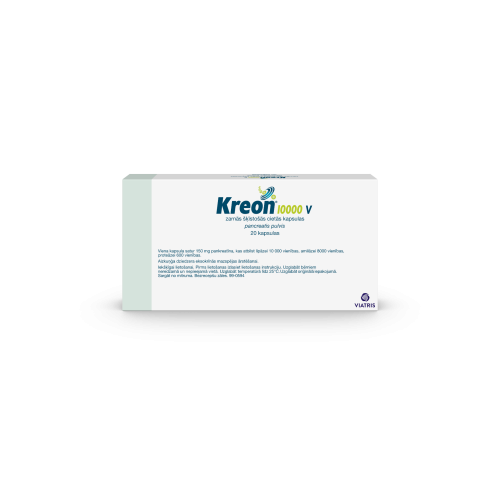 KREON 10000 KAPSULAS N20 /BLISTERIS