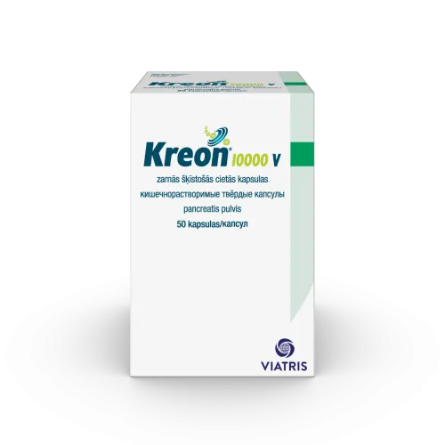 KREON 10000 KAPSULAS N50