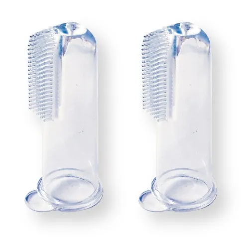 MARIA Baby zobubirste - uzpirkstenis mazulim, 2 gab.