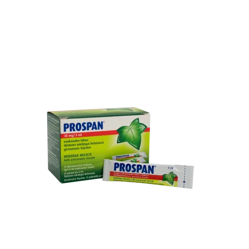PROSPAN 35 mg/ 5 ml šķīdums paciņās, 21 gab.