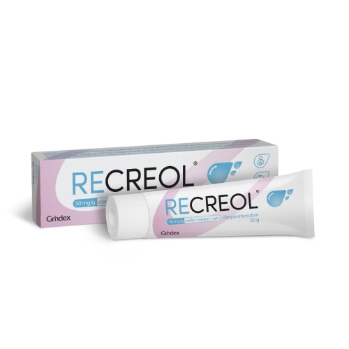 RECREOL 5 % ziede. 50 g.