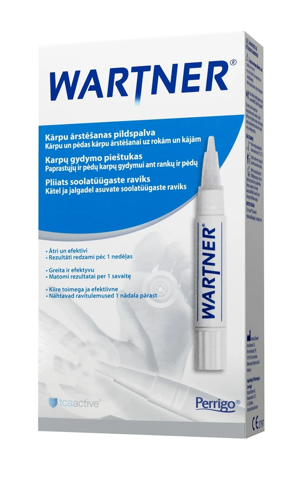 WARTNER skābes zīmulis kārpu likvidēšanai, 1.5 ml - Produkta attēls 2