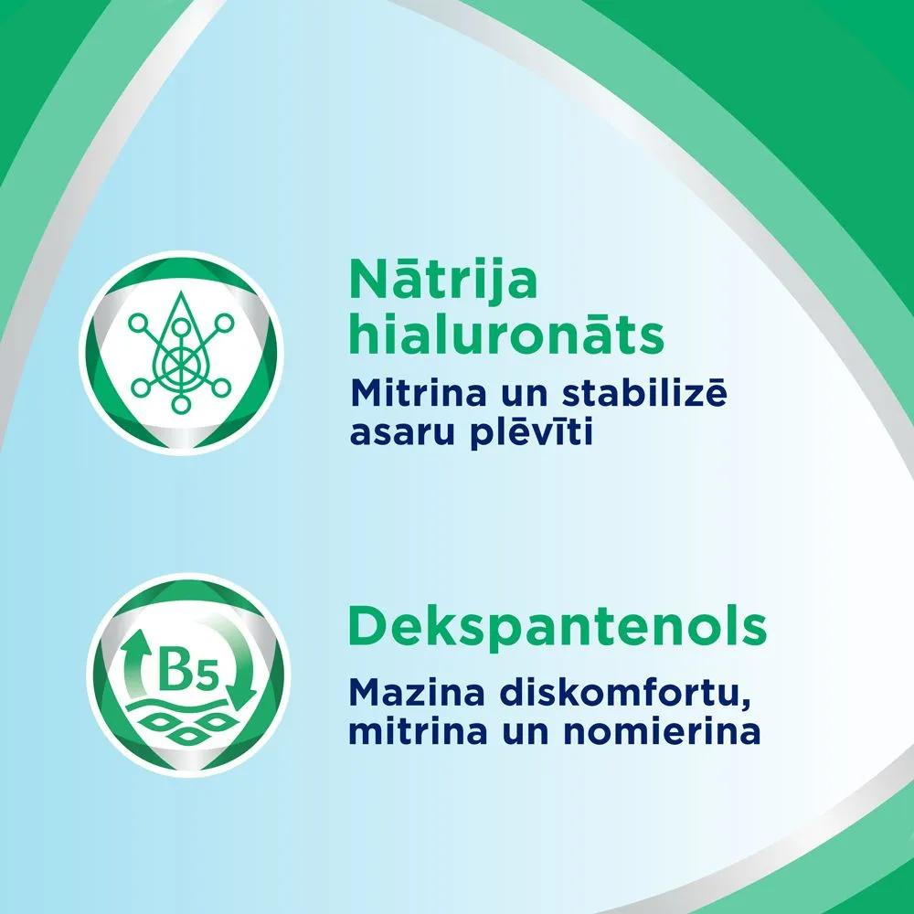 BEPANTHEN Eye acu pilieni, 20gab x 0.5ml - Produkta attēls 4