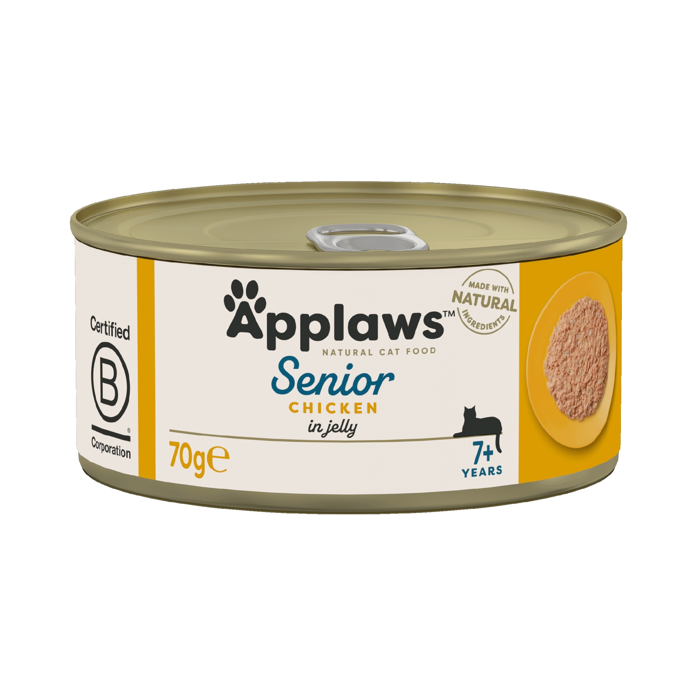 Applaws kaķu konservēta barība senioriem vista želejā 70g - Produkta attēls 2