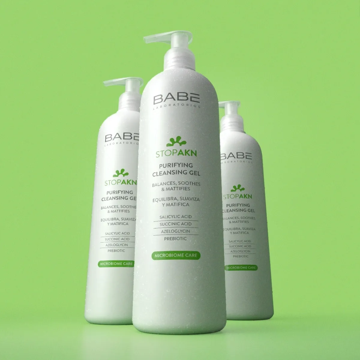 BABE STOP AKN attīrošs gels, 400 ml - Produkta attēls 2