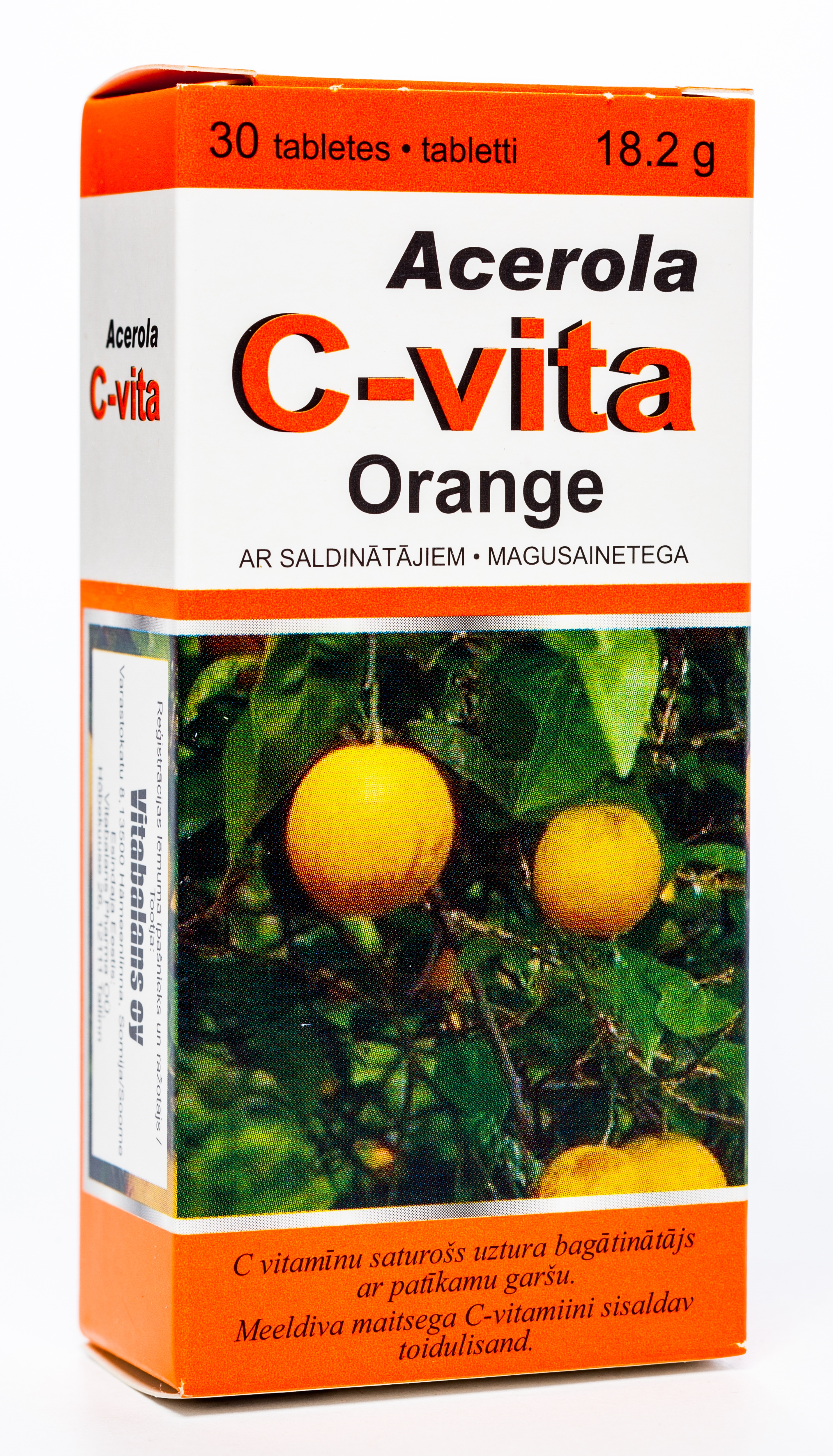 ACEROLA C-Vita Orange tab.N30