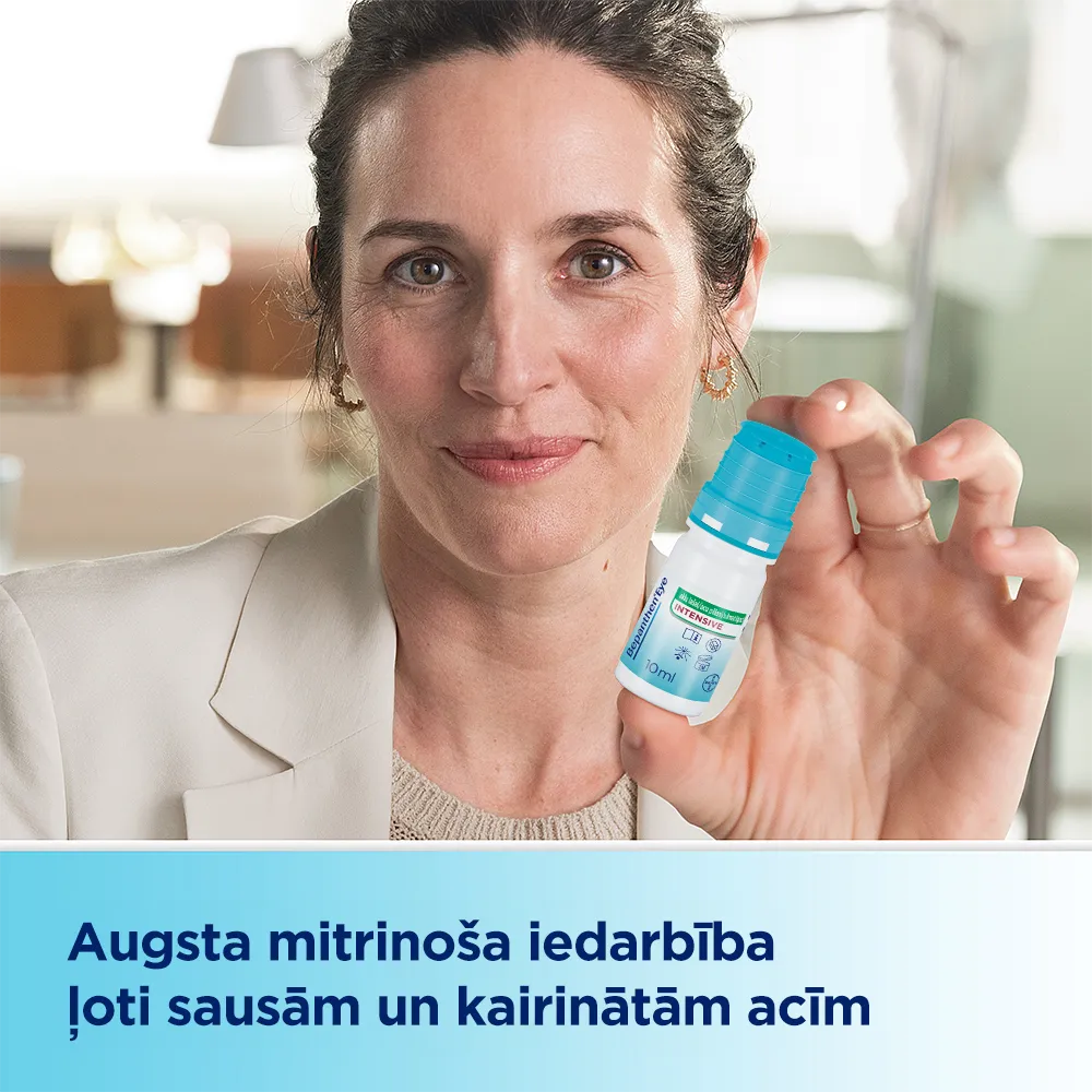 BEPANTHEN Eye Intensive acu pilieni, 10 ml - Produkta attēls 2