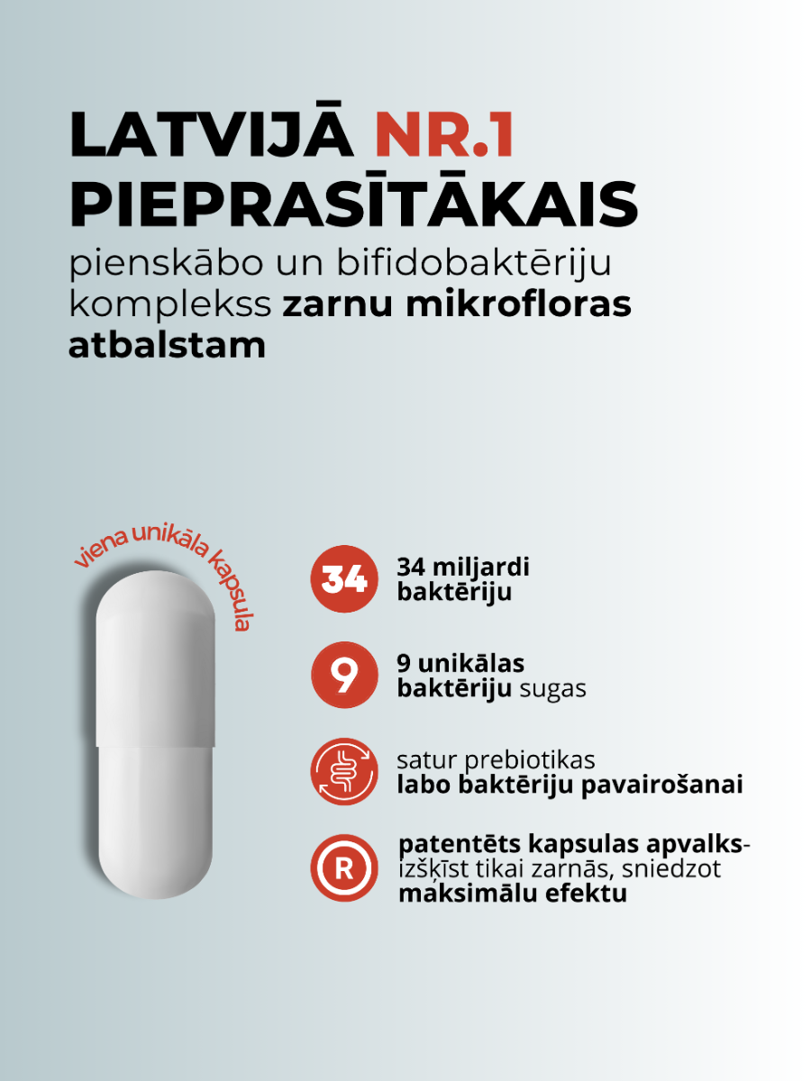 LYL BIOTIC, 14 kapsulas - Produkta attēls 3