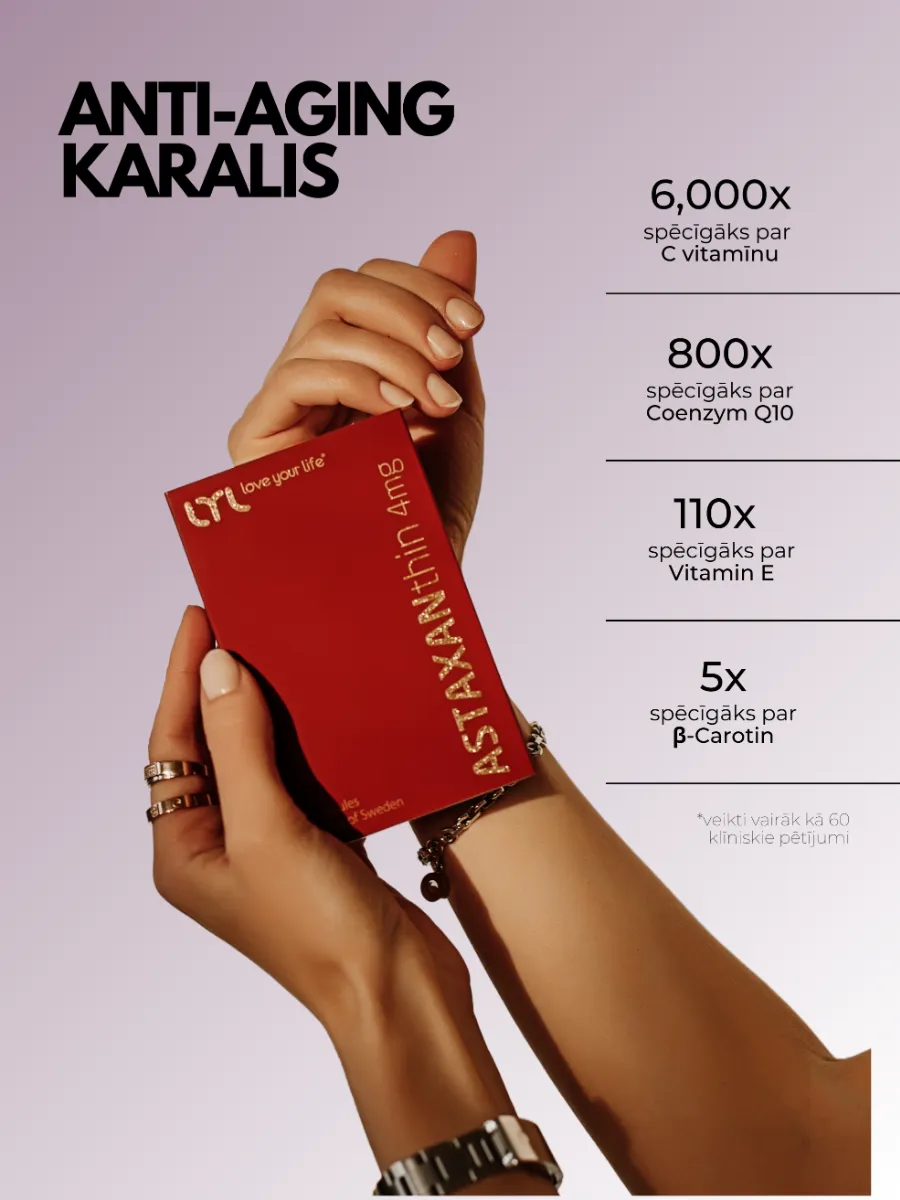 LYL ASTAXANthin, 30 kapsulas - Produkta attēls 3