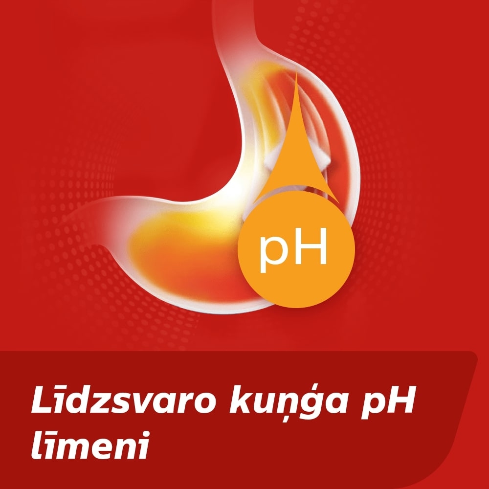 RENNIE ORANGE 680MG/80MG KOŠĻĀJAMĀS TABLETES N24 - Produkta attēls 4