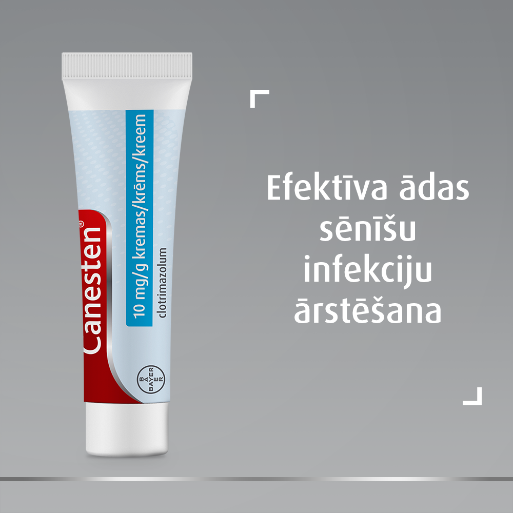 CANESTEN krēms, 10 mg/ g, 20 g. - Produkta attēls 3