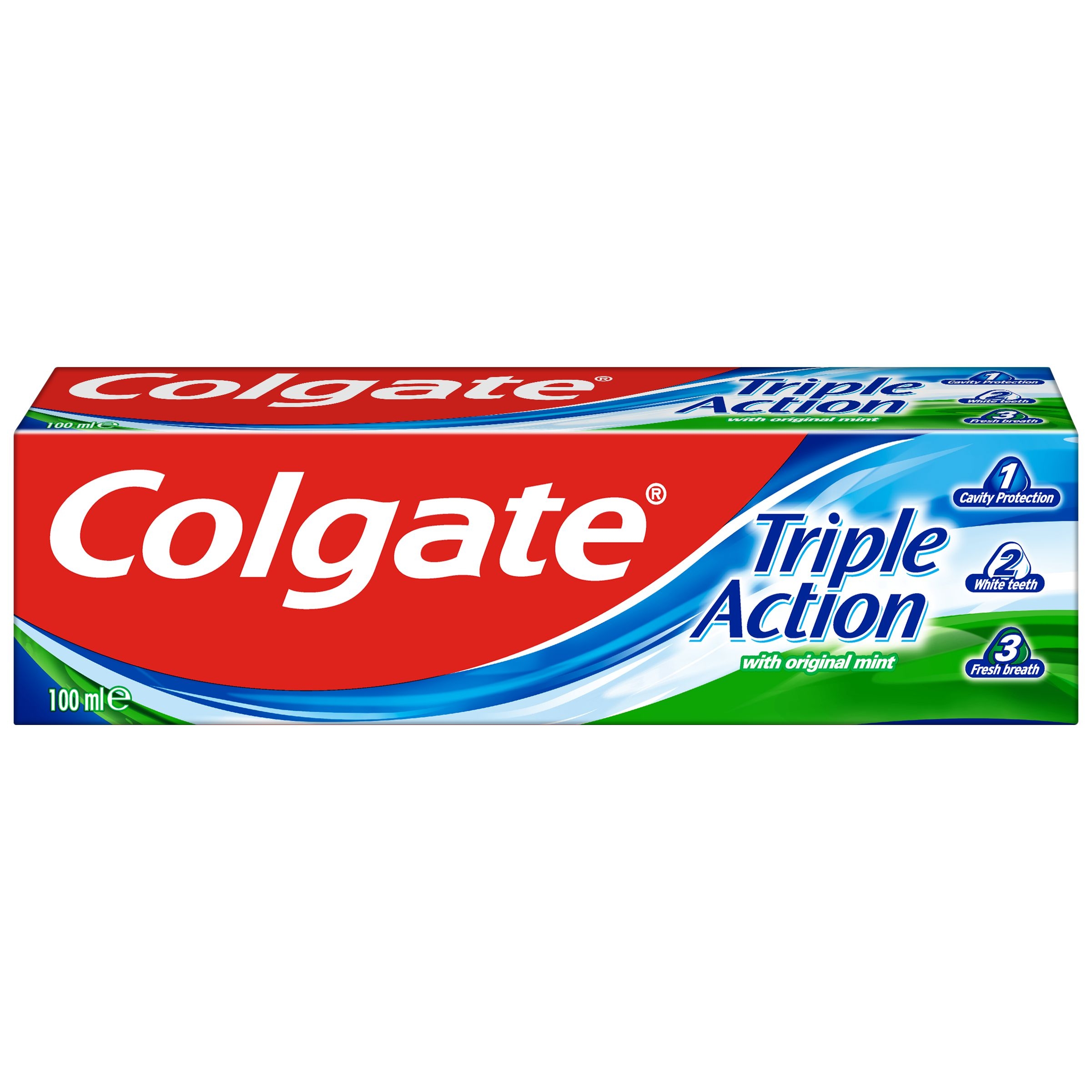 COLGATE Z.P. TRIPLE ACTION 100ML - Produkta attēls 2