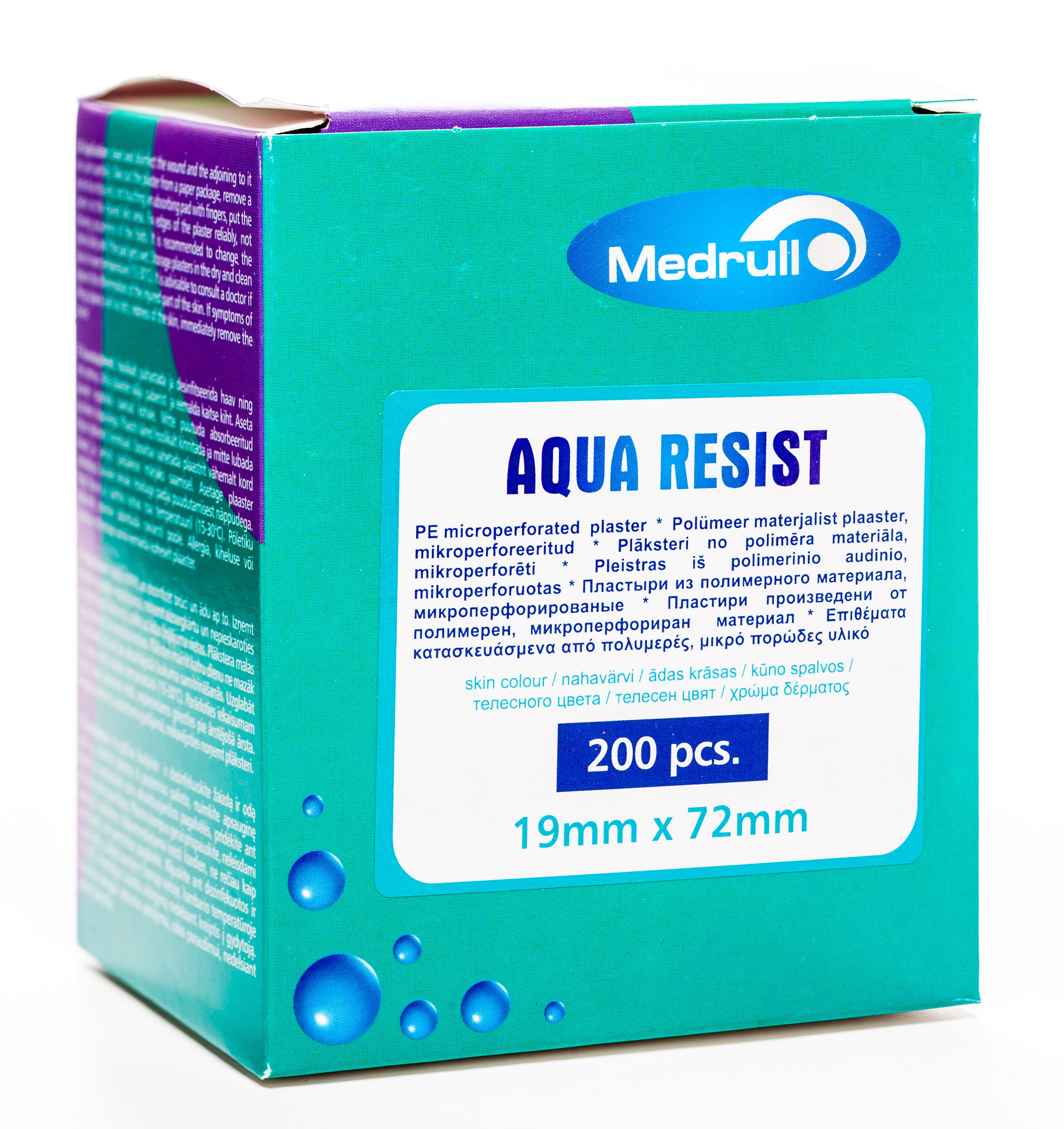 Medrull plāksteris "Aqua Resist" 19mm x 72mm N200