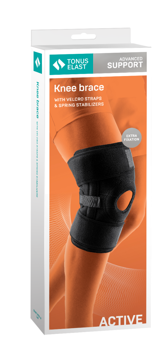 TONUS ELAST 9903-01 LUX neopr. ceļa loc. fiksators universāls, 1 gab. - Produkta attēls 2